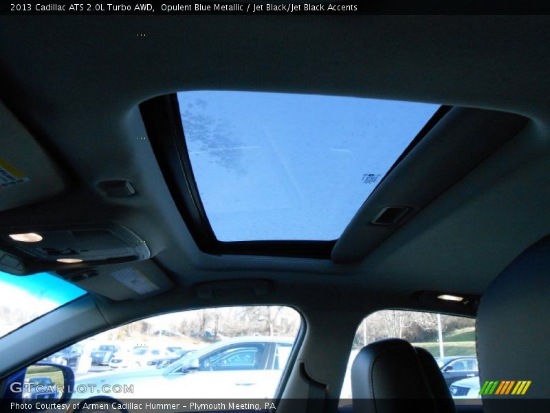 Opulent Blue Metallic / Jet Black/Jet Black Accents 2013 Cadillac ATS 2.0L Turbo AWD