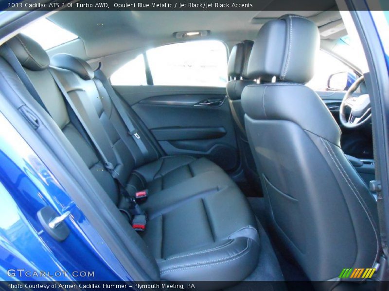 Opulent Blue Metallic / Jet Black/Jet Black Accents 2013 Cadillac ATS 2.0L Turbo AWD