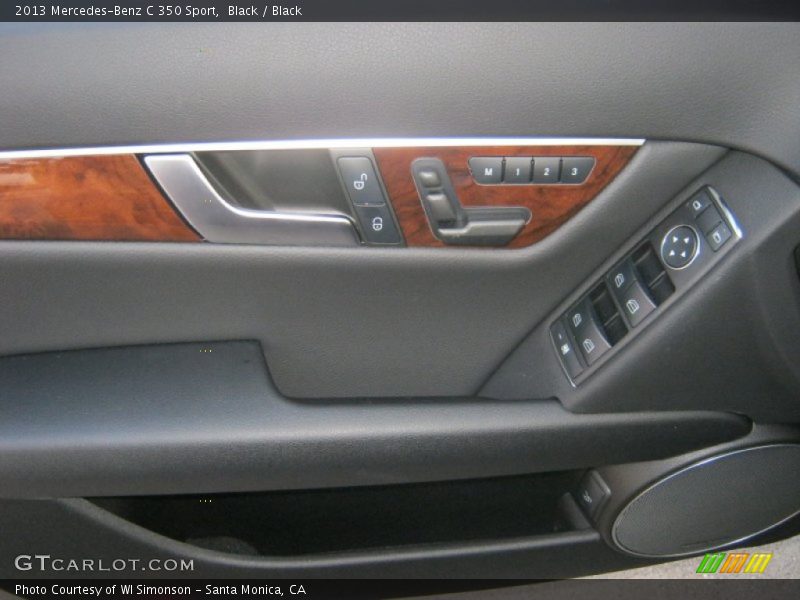 Black / Black 2013 Mercedes-Benz C 350 Sport