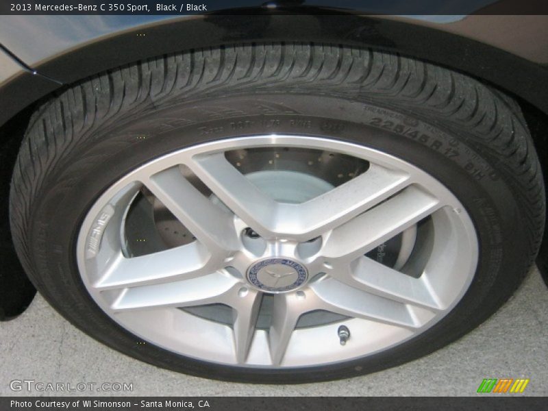 Black / Black 2013 Mercedes-Benz C 350 Sport