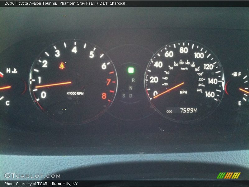 Phantom Gray Pearl / Dark Charcoal 2006 Toyota Avalon Touring