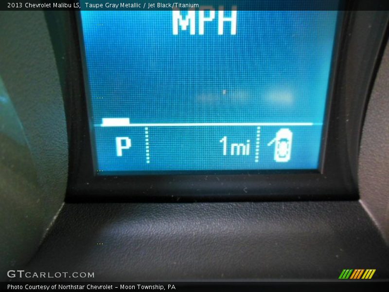 Taupe Gray Metallic / Jet Black/Titanium 2013 Chevrolet Malibu LS