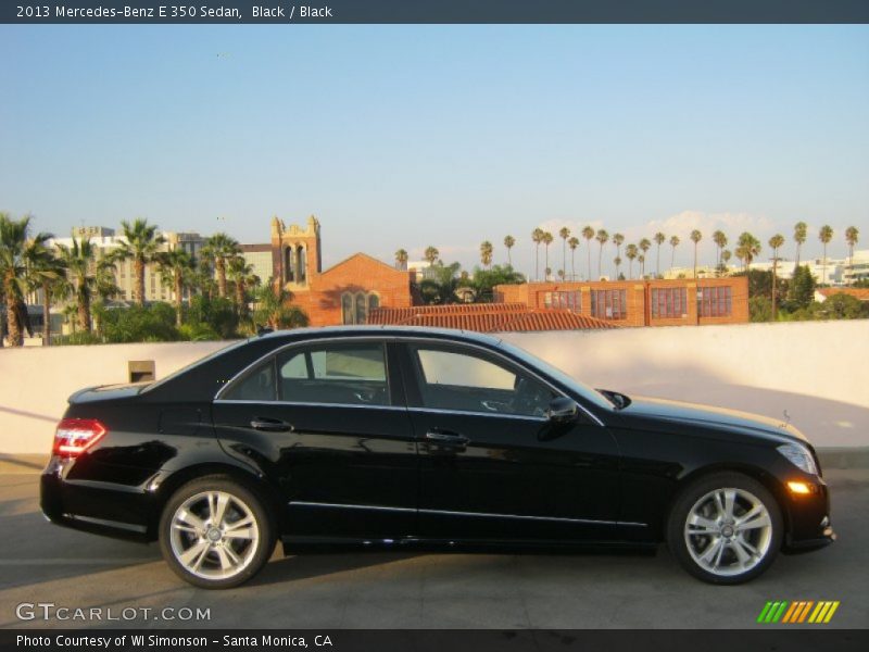 Black / Black 2013 Mercedes-Benz E 350 Sedan