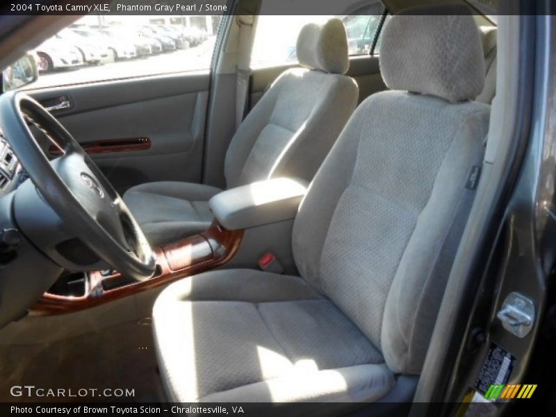 Phantom Gray Pearl / Stone 2004 Toyota Camry XLE