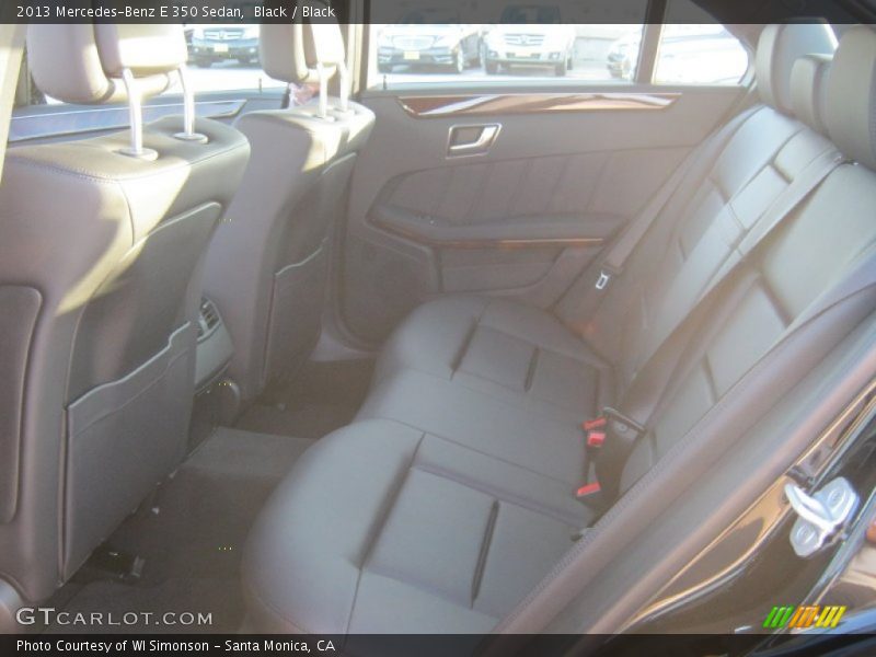 Black / Black 2013 Mercedes-Benz E 350 Sedan