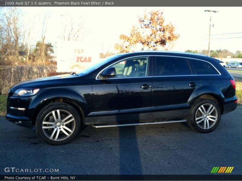 Phantom Black Pearl Effect / Black 2009 Audi Q7 3.6 quattro