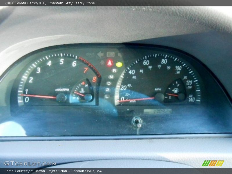 Phantom Gray Pearl / Stone 2004 Toyota Camry XLE