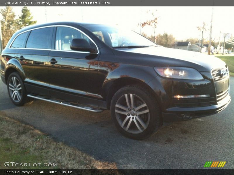Phantom Black Pearl Effect / Black 2009 Audi Q7 3.6 quattro