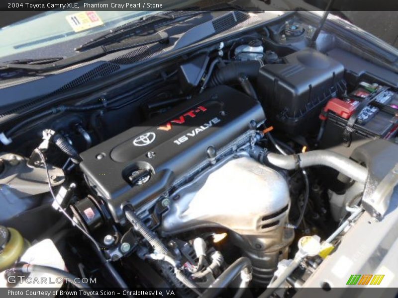 Phantom Gray Pearl / Stone 2004 Toyota Camry XLE