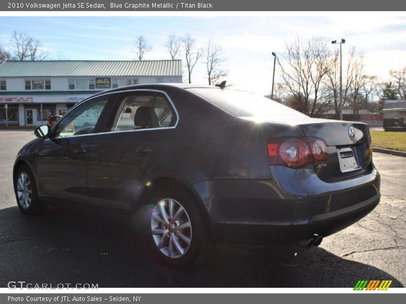 Blue Graphite Metallic / Titan Black 2010 Volkswagen Jetta SE Sedan