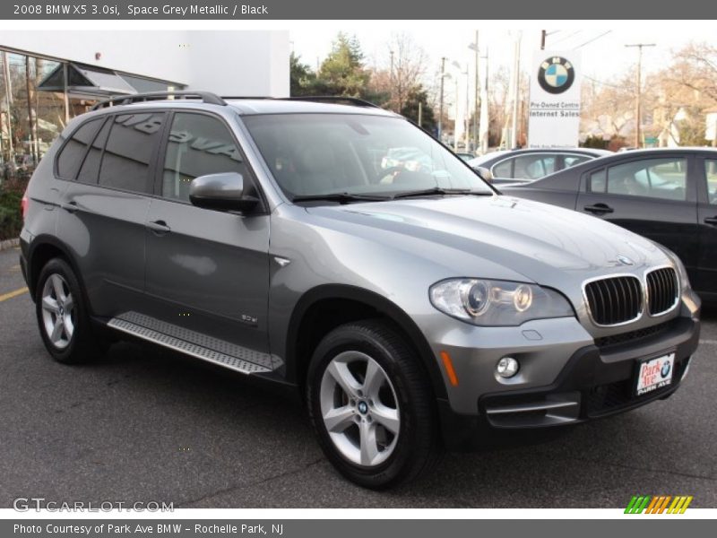Space Grey Metallic / Black 2008 BMW X5 3.0si