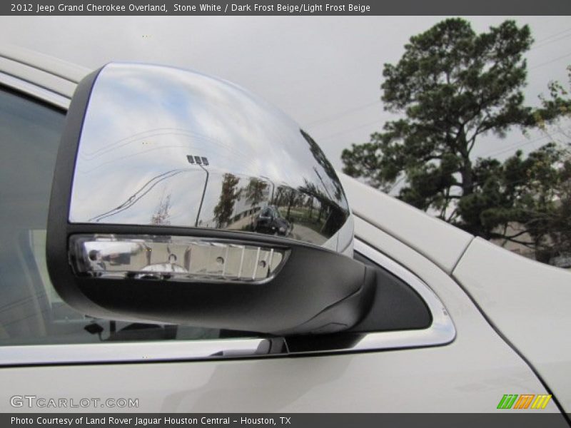 Stone White / Dark Frost Beige/Light Frost Beige 2012 Jeep Grand Cherokee Overland