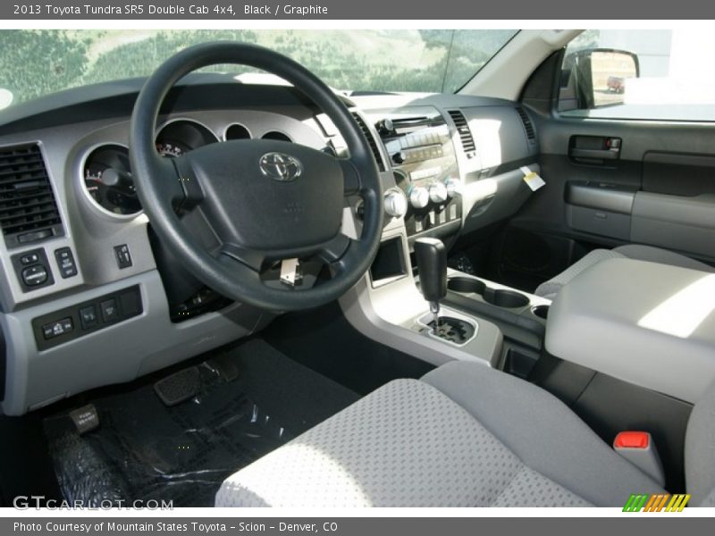 Black / Graphite 2013 Toyota Tundra SR5 Double Cab 4x4