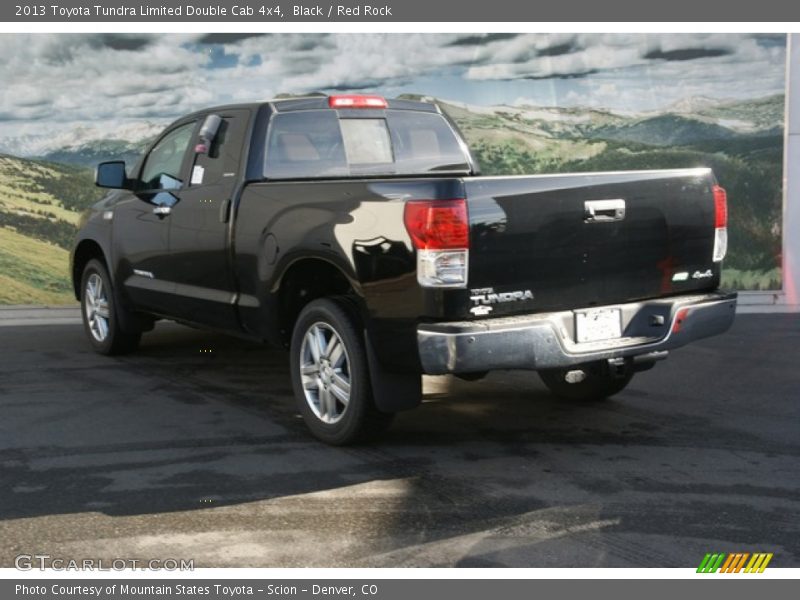 Black / Red Rock 2013 Toyota Tundra Limited Double Cab 4x4