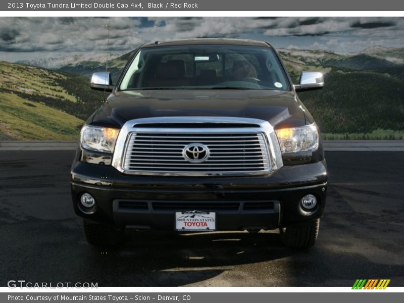 Black / Red Rock 2013 Toyota Tundra Limited Double Cab 4x4