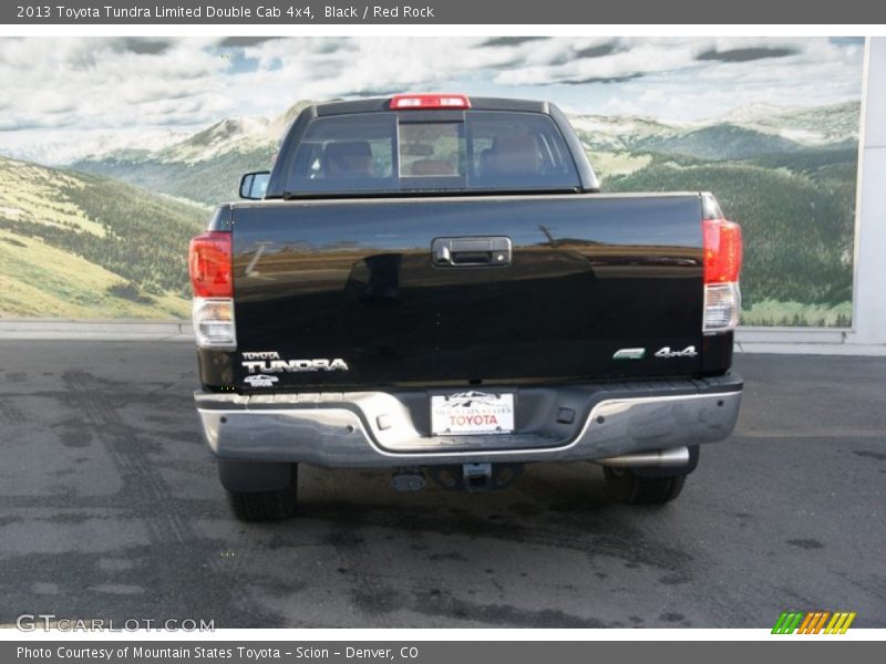 Black / Red Rock 2013 Toyota Tundra Limited Double Cab 4x4