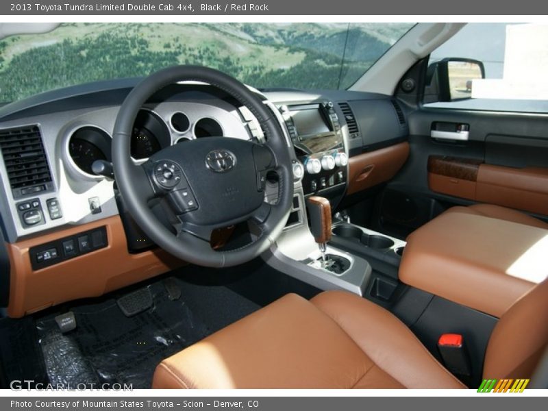 Red Rock Interior - 2013 Tundra Limited Double Cab 4x4 