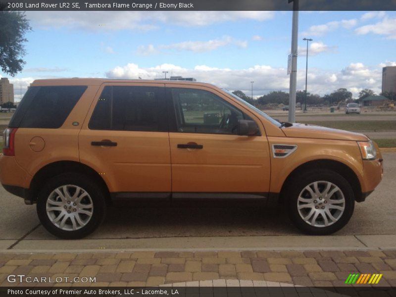 Tambora Flame Orange / Ebony Black 2008 Land Rover LR2 SE