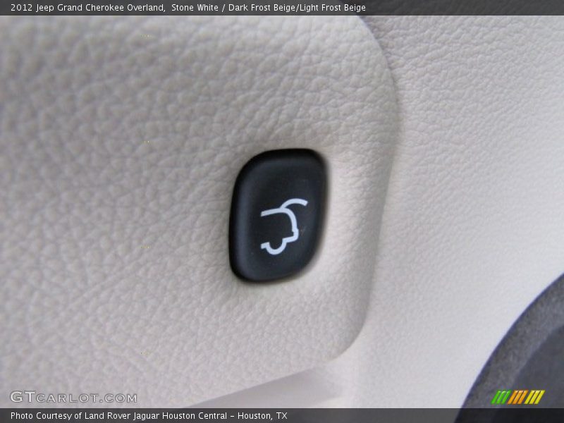 Stone White / Dark Frost Beige/Light Frost Beige 2012 Jeep Grand Cherokee Overland