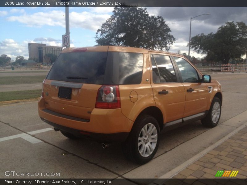 Tambora Flame Orange / Ebony Black 2008 Land Rover LR2 SE