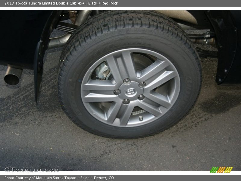 Black / Red Rock 2013 Toyota Tundra Limited Double Cab 4x4
