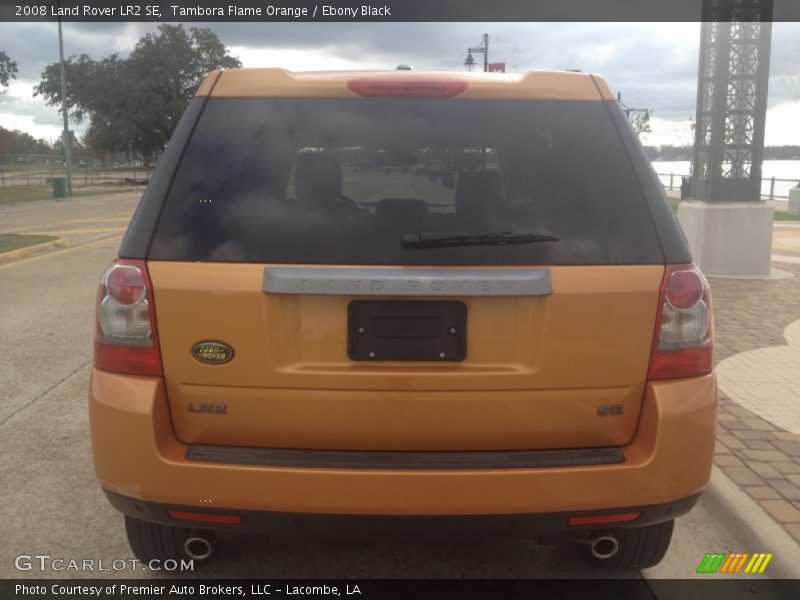 Tambora Flame Orange / Ebony Black 2008 Land Rover LR2 SE