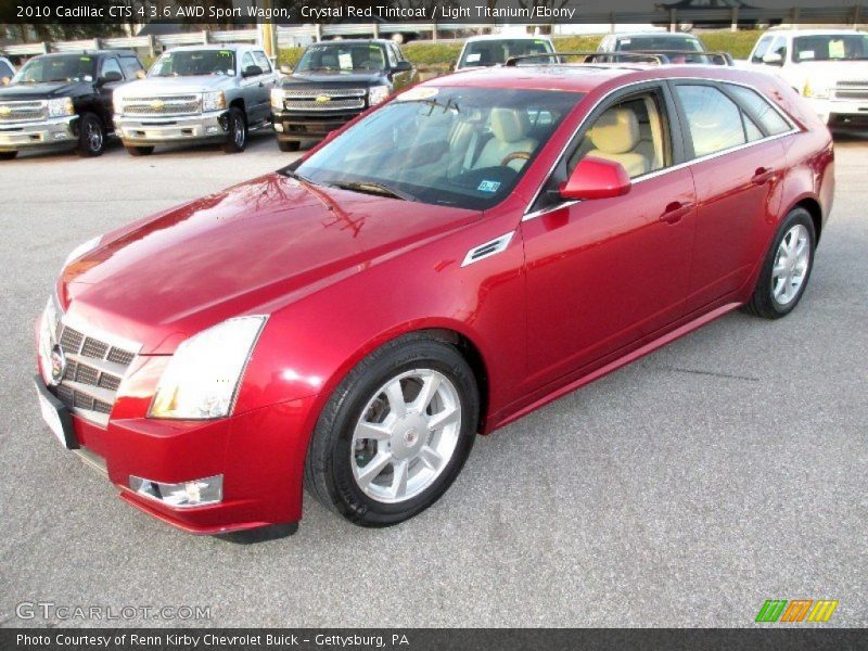 Front 3/4 View of 2010 CTS 4 3.6 AWD Sport Wagon