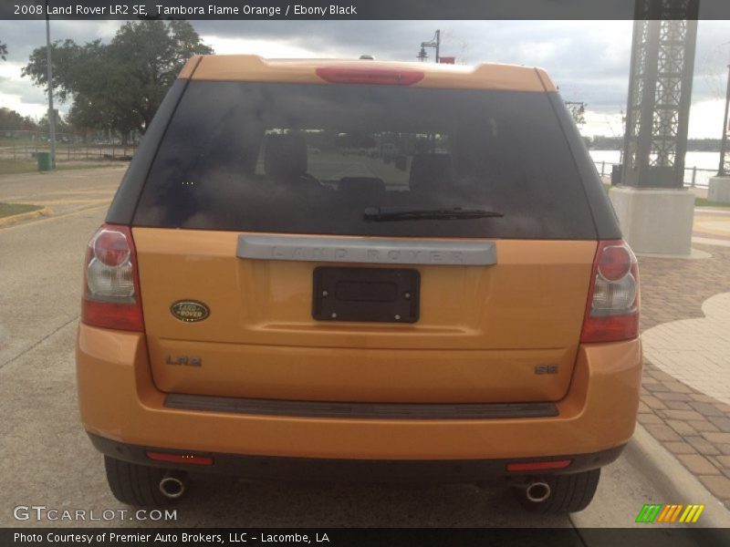 Tambora Flame Orange / Ebony Black 2008 Land Rover LR2 SE