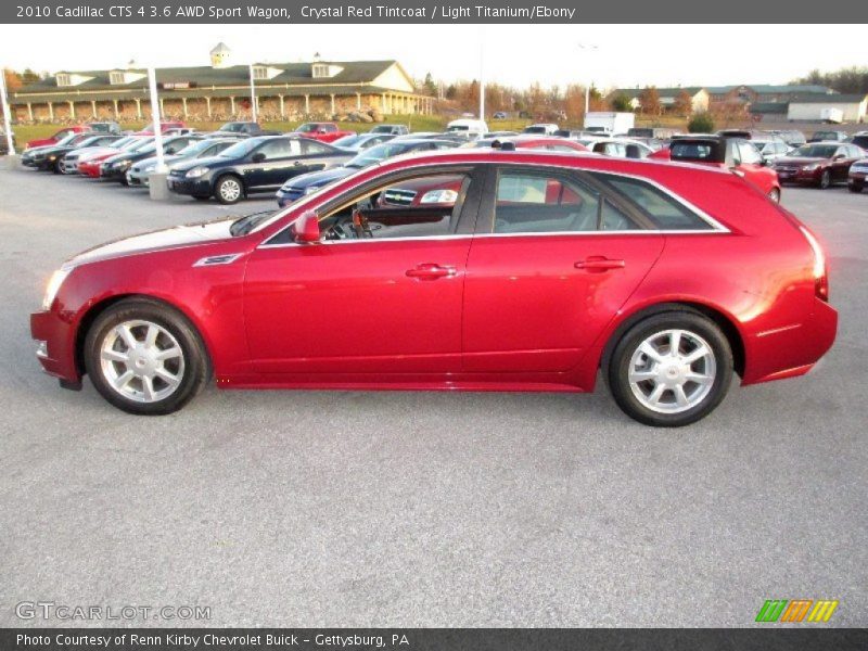  2010 CTS 4 3.6 AWD Sport Wagon Crystal Red Tintcoat