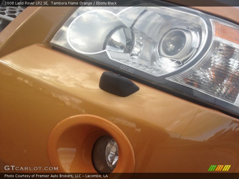 Tambora Flame Orange / Ebony Black 2008 Land Rover LR2 SE