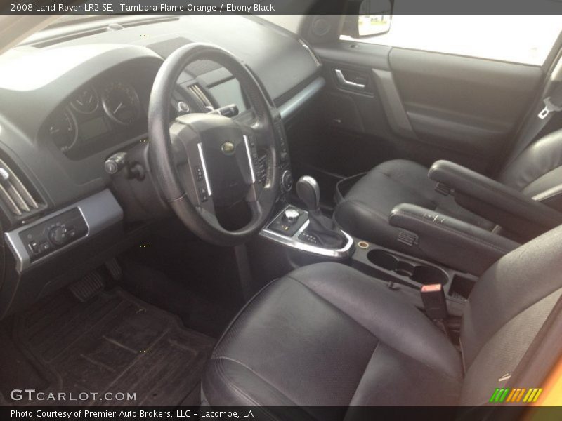 Tambora Flame Orange / Ebony Black 2008 Land Rover LR2 SE