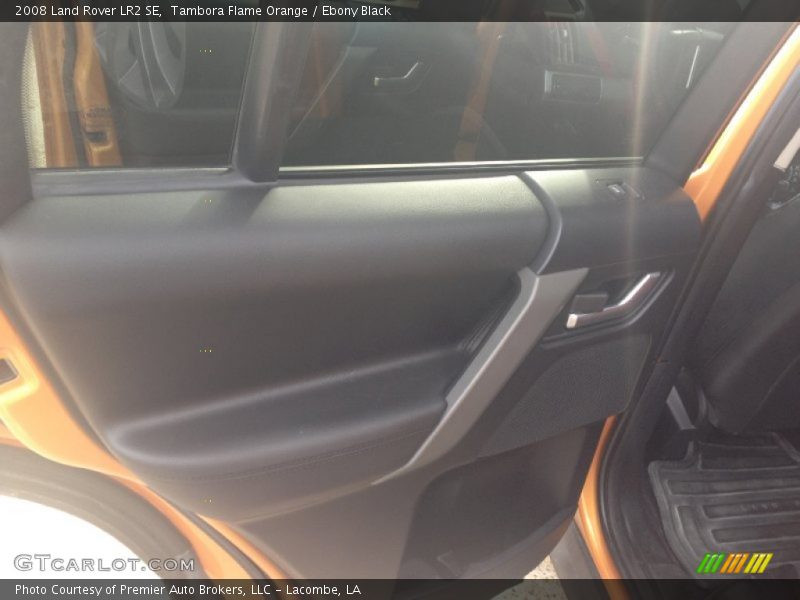 Tambora Flame Orange / Ebony Black 2008 Land Rover LR2 SE