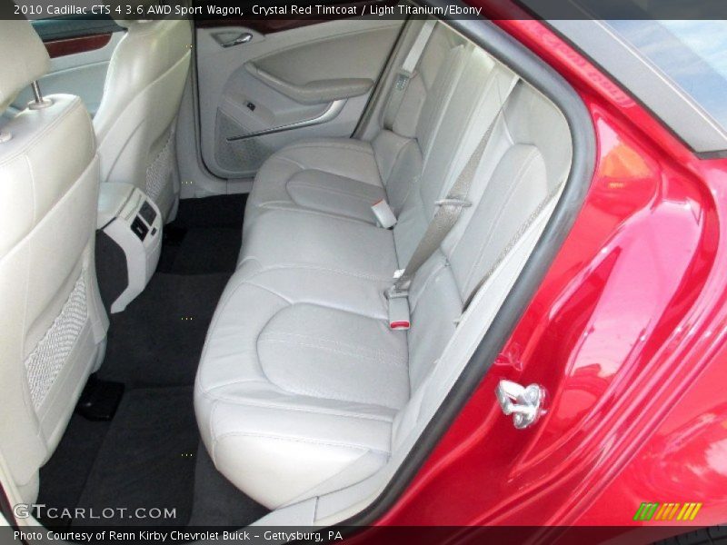 Rear Seat of 2010 CTS 4 3.6 AWD Sport Wagon