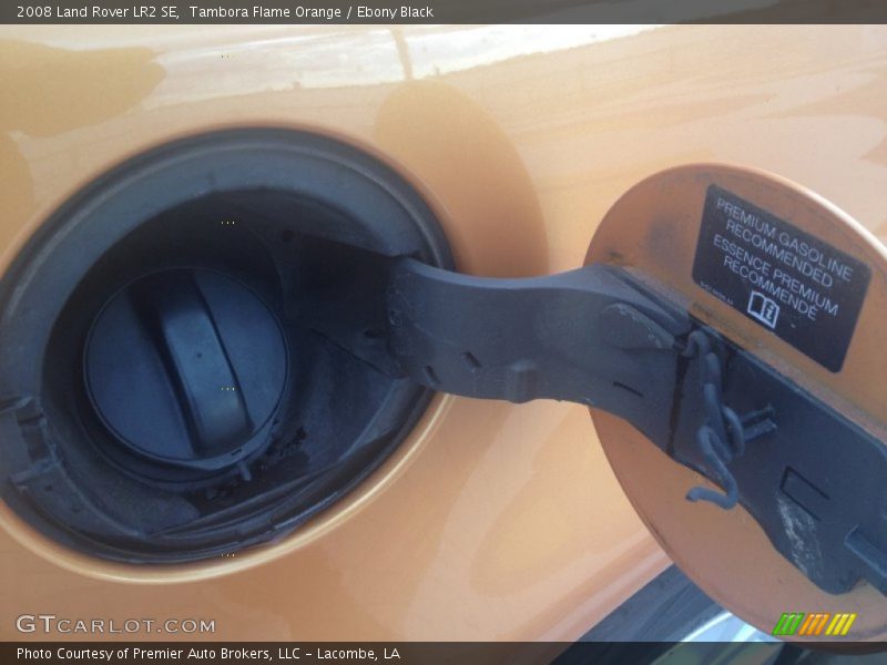 Tambora Flame Orange / Ebony Black 2008 Land Rover LR2 SE