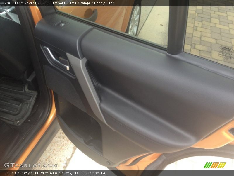 Tambora Flame Orange / Ebony Black 2008 Land Rover LR2 SE