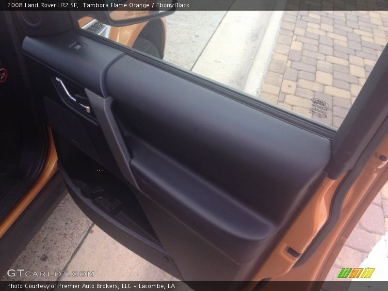 Tambora Flame Orange / Ebony Black 2008 Land Rover LR2 SE