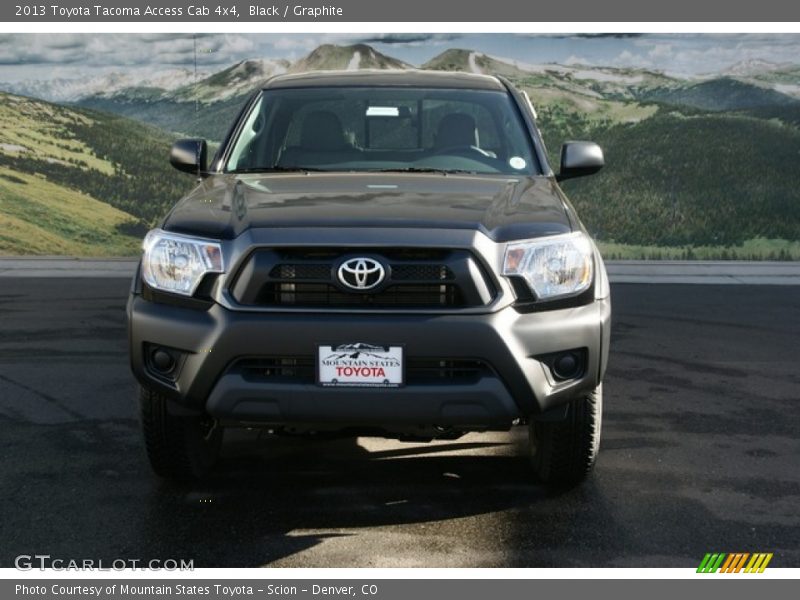 Black / Graphite 2013 Toyota Tacoma Access Cab 4x4