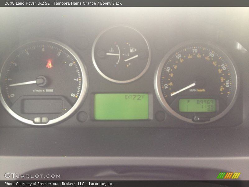 Tambora Flame Orange / Ebony Black 2008 Land Rover LR2 SE