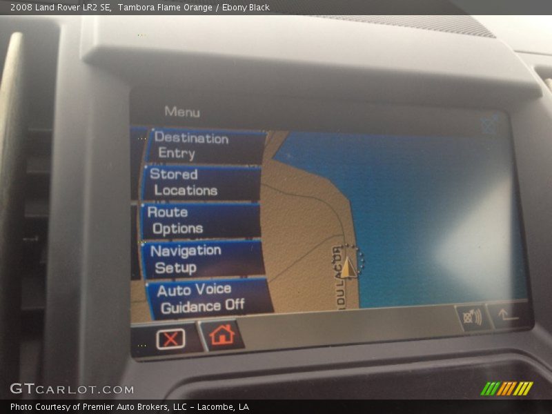 Tambora Flame Orange / Ebony Black 2008 Land Rover LR2 SE