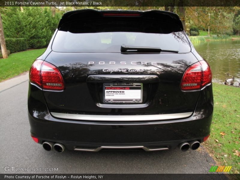 Jet Black Metallic / Black 2011 Porsche Cayenne Turbo