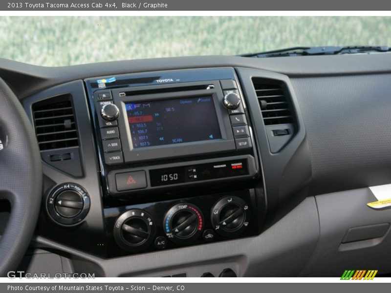Black / Graphite 2013 Toyota Tacoma Access Cab 4x4