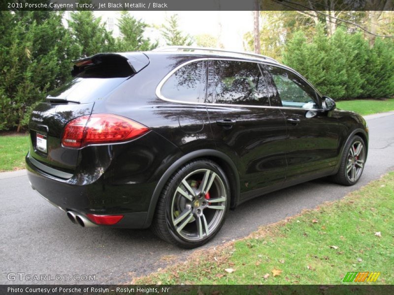 Jet Black Metallic / Black 2011 Porsche Cayenne Turbo