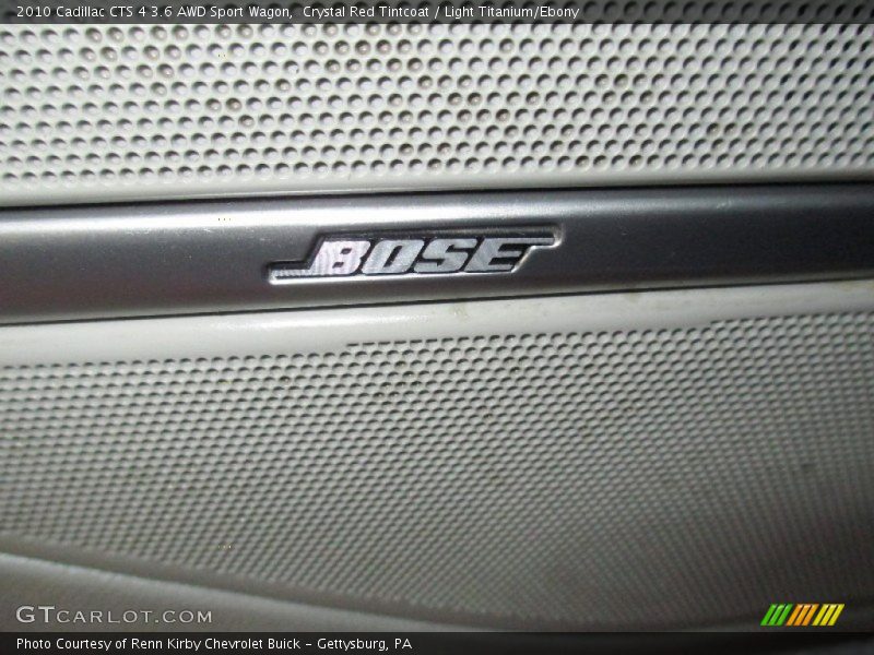 Audio System of 2010 CTS 4 3.6 AWD Sport Wagon