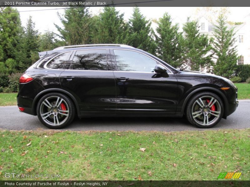 Jet Black Metallic / Black 2011 Porsche Cayenne Turbo