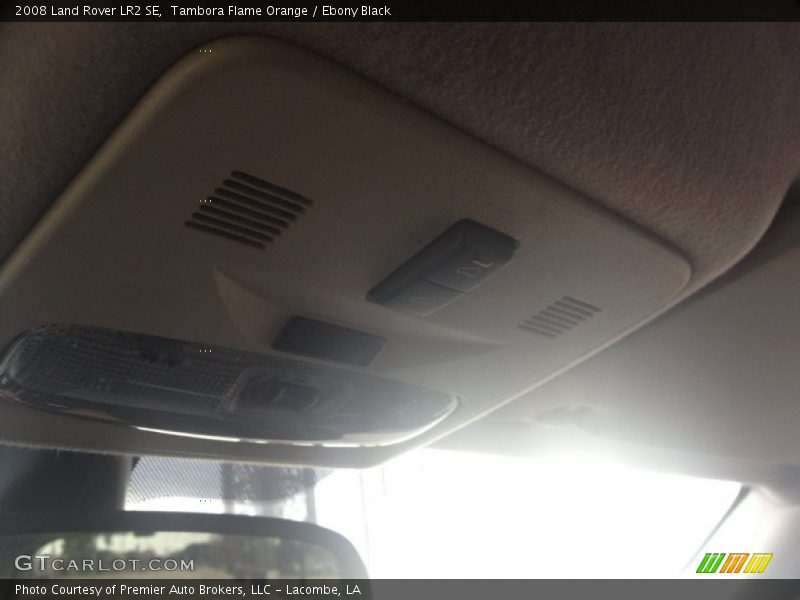 Tambora Flame Orange / Ebony Black 2008 Land Rover LR2 SE