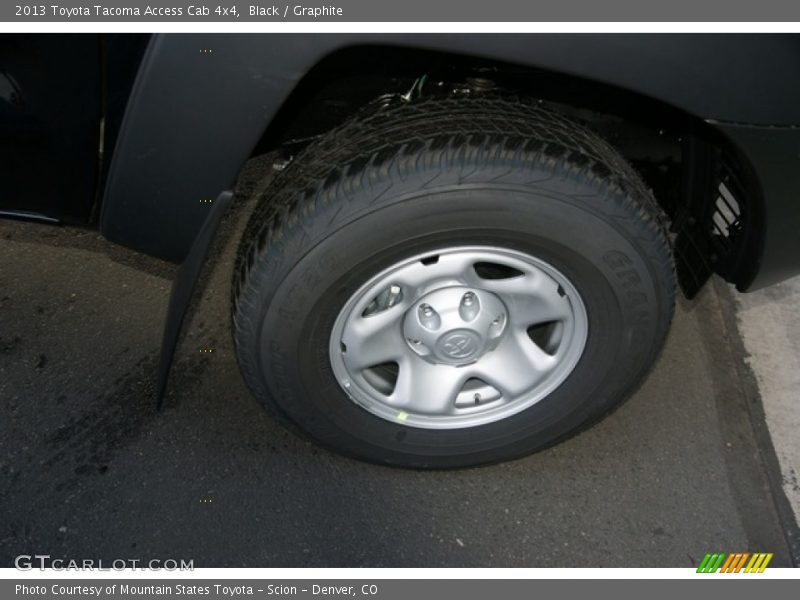 Black / Graphite 2013 Toyota Tacoma Access Cab 4x4
