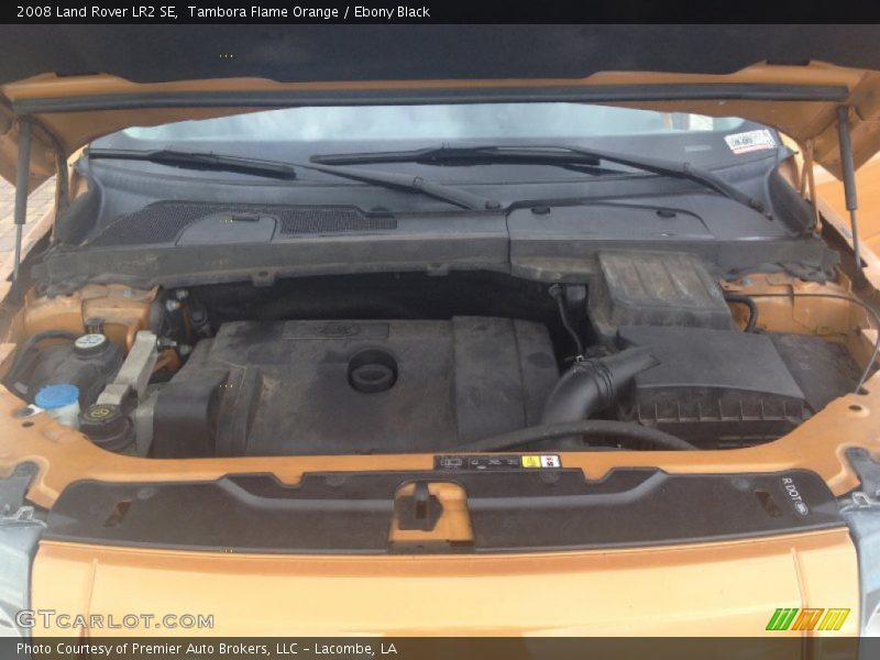 Tambora Flame Orange / Ebony Black 2008 Land Rover LR2 SE