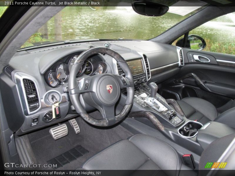 Black Interior - 2011 Cayenne Turbo 