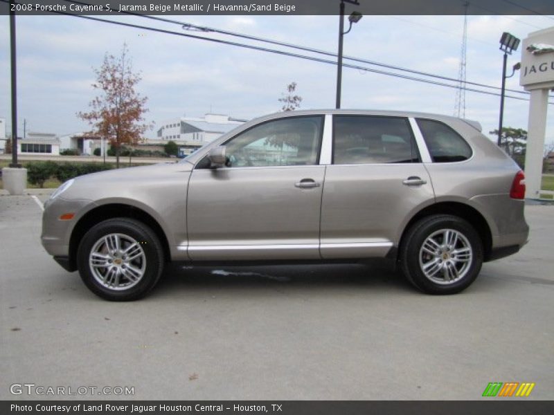  2008 Cayenne S Jarama Beige Metallic