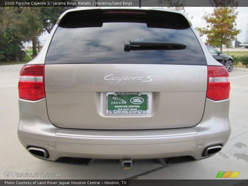 Jarama Beige Metallic / Havanna/Sand Beige 2008 Porsche Cayenne S